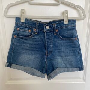 Levi's Classic Blue Jean Shorts